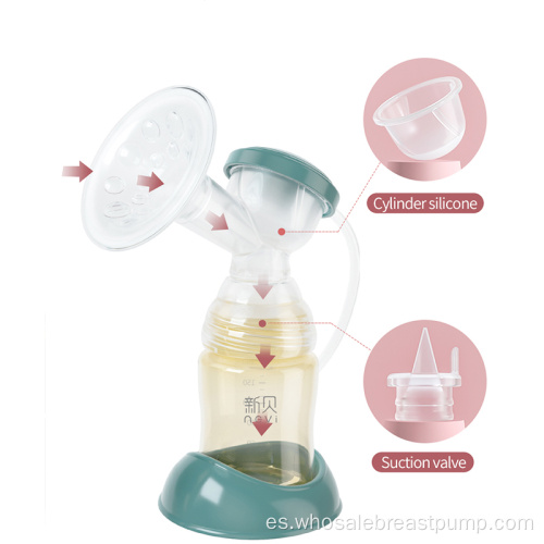 Extractor de leche potente recargable conciso para mujeres